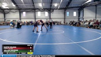 165 lbs Cons. Round 2 - William Krueger, Wisconsin-Eau Claire vs Austin Wilkins, Cornell College