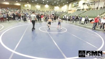 81 lbs Round Of 16 - Layton Magana, Redwood WC vs Noah Dunn, Fernley WC