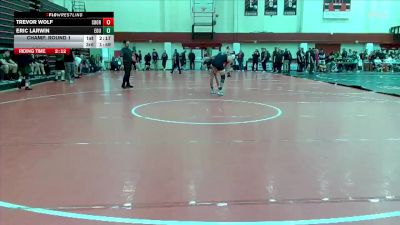 149 lbs Champ. Round 1 - Trevor Wolf, Southern Oregon vs Eric Larwin, Eastern Oregon University (OR)