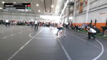 106 lbs Quarterfinal - Adon Pyle, GLENOAK vs Gabe Brough, Eastwood