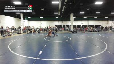 180 lbs Quarterfinal - Colton Boley, FL vs Gavin Brown, IN
