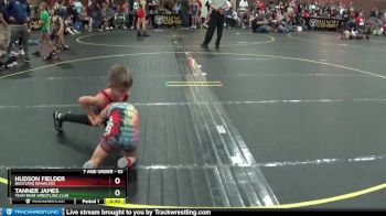 53 lbs Quarterfinal - Hudson Fielder, Backyard Brawlers vs Tanner James, Team Bear Wrestling Club