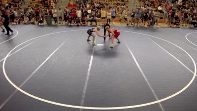 126 lbs Cons. Round 3 - Jacob Kinzer, OK vs Gavin Wolters, WI