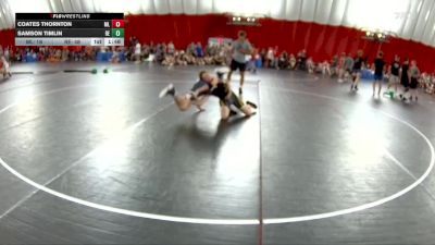 132 lbs Semis & Wb (16 Team) - Samson Timlin, Reedsburg vs Coates Thornton, Mille Lacs