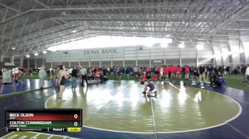 144 lbs Cons. Round 4 - Colton Cunningham, Spring Creek vs Beck Olson, Lehi
