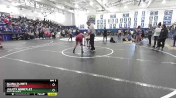 130 lbs Champ. Round 1 - Julieta Gonzalez, South El Monte vs Alana Duarte, Bell Gardens