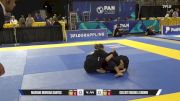 Celeste Rushell Cronin vs Mariane Moreira Santos 2025 Pan Jiu Jitsu IBJJF Championship