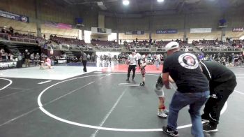 58 lbs Rr Rnd 1 - Mila Gutierrez, Top Rank Hammers vs Alexis Crook, Unattached