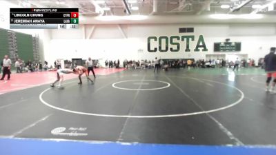 138 lbs Cons. Round 5 - Jeremiah Anaya, La Habra vs Lincoln Chung, Cypress