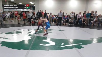 90 lbs Consi Of 8 #2 - Vincent Milo Hake, PA vs Raymond Catapano, NY