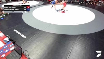 207 lbs Sherleen Lainez, TCWA - Tri-Counties Wrestling Association vs Chrystina Ballejos, SAWA - Sacramento Area Wrestling Association