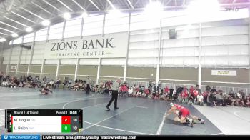 95 lbs Round 1 (4 Team) - Mackson Bogue, Delta vs Ledger Relph, Devils Wrestling Club