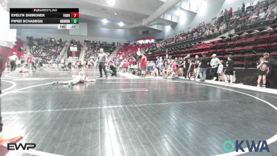 58 lbs Quarterfinal - Weston Pulliam, Team Tulsa Wrestling Club vs Gauge Littlefield, Coweta Tiger Wrestling