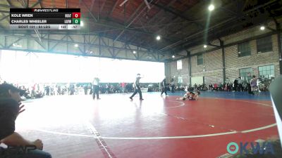 64 lbs Rr Rnd 1 - Kole Wren, Heat vs Charles Wheeler, Locust Grove Youth Wrestling