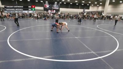 126 lbs Champ. Rd Of 16 - Nathaniel Mitchell, California vs Vincent Contreras, Team Idaho Wrestling Club