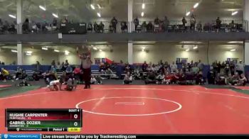 85 lbs Round 2 (4 Team) - Hughie Carpenter, Perrysburg vs Gabriel Dozier, Barberton