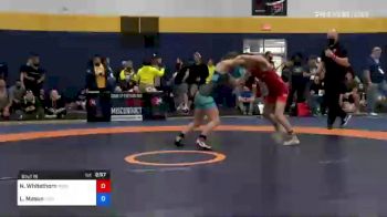 57 kg Round Of 16 - Ngao Shoua Whitethorn, Minnesota vs Lauren Mason, California
