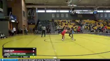 149 lbs Cons. Semi - Tyler Pepe, Belmont Abbey vs James Nutter Benjamin, Limestone