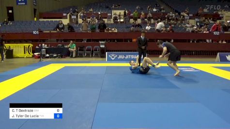 Connor T Dextraze vs Justin Tyler De Lucia 2024 Pan IBJJF Jiu-Jitsu No-Gi Championship