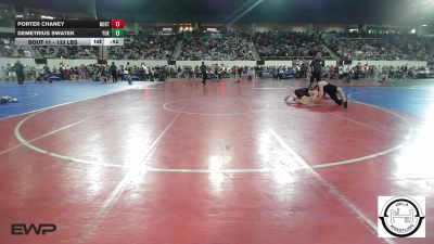 133 lbs Consi Of 32 #2 - Porter Chaney, Northeast Take Down Club vs Demetrius Swatek, Yukon