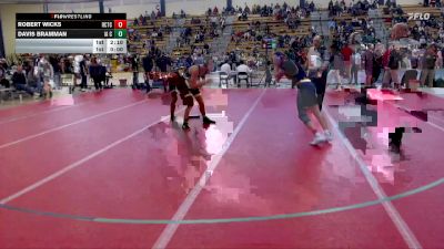 141 lbs Cons. Round 1 - Davis Bramman, Iowa Central Community College vs Robert Wicks, Rochester-CTC