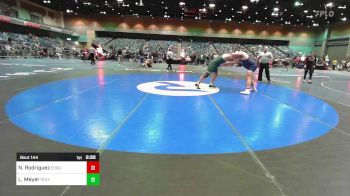 285 lbs Round Of 32 - Nico Rodriguez, Eastern Oregon University vs Luke Meyer, Cal Poly