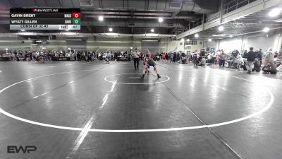 101 lbs Consi Of 32 #2 - Gavin Brent, Massa's Maniacs vs Wyatt Gillen, Sauk Valley Wrestling Club