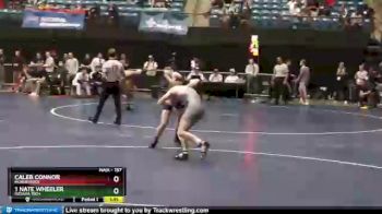 157 lbs Cons. Round 3 - Caleb Connor, Morningside vs 1 Nate Wheeler, Indiana Tech