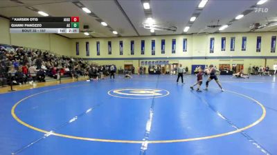 157 lbs Champ. Round 1 - Karsen Otis, Augsburg vs Gianni Panozzo, Augustana (il)