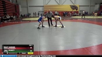 133 lbs Cons. Round 3 - Trey Pearcy, Millikin vs Riley Harger, Graceland University