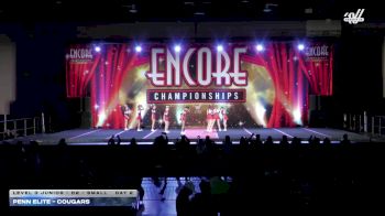 Penn Elite - Cougars [2025 L3 Junior - D2 - Small Day 2] 2025 Encore Philly Showdown