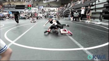 46-49 lbs Consi Of 4 - Waylon Hefley, ARDMORE TAKEDOWN CLUB vs Ryatt Phillips, Murray County Takedown Club