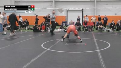 120 lbs Round 6 (10 Team) - Caden Riley, Brecksville vs Mason Pitzen, Empyre WC