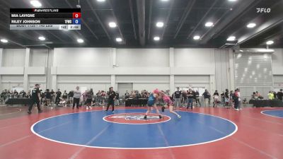 145 lbs Quarters - Mia Lavigne vs Riley Johnson, Tech Fall Wrestling Club