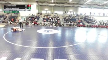 157 lbs Cons. Semi - Justyce Mercado, Castleton vs Gannon White, Norwich