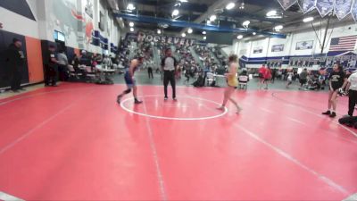 132 lbs Champ. Round 1 - Juliet Salazar, Northview vs Chrystal Benavidez, GWC/Tigers
