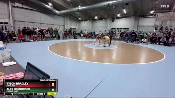 106 lbs Cons. Round 4 - Tyson Bradley, Loveland vs Alex Herburger, Pueblo East