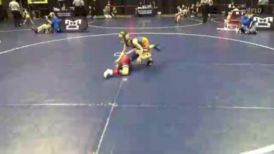 45 lbs Round Of 32 - Andrew Volocko, Conemaugh Township vs Luke Engel, South Williamsport