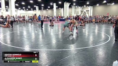 215 lbs Placement (16 Team) - Ashton Honnold, Iowa Black vs Alexander Nunez, Team STL Black