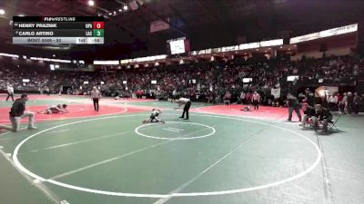 50 lbs Champ. Round 2 - Henry Praznik, UPA1 vs Carlo Artino, LAC3