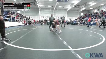 70 lbs Semifinal - Knox Wilson, Rough Riders vs Hunter Gardner, Duncan Demon Wrestling
