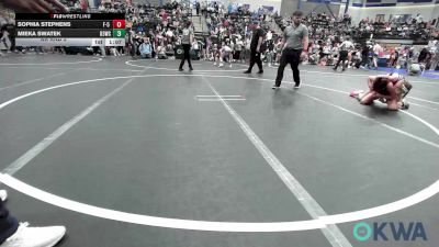 91 lbs Rr Rnd 3 - Sophia Stephens, F-5 Grappling vs Mieka Swatek, D3 Wrestling Cluib