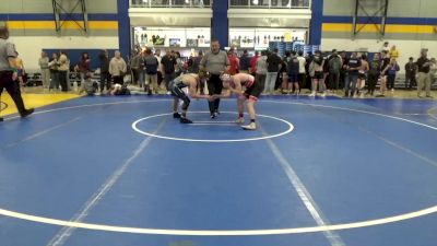 121 lbs Quarterfinal - Blake Glace, Bellefonte vs Aiken Smith, Bishop McDevitt