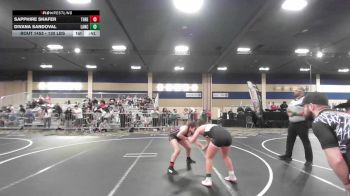 130 lbs Consolation - Sapphire Shafer, Threshold WC vs Divana Sandoval, Lancer WC