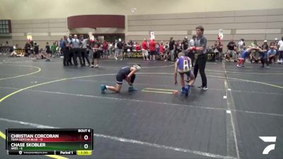 85 lbs Round 2 (6 Team) - Chase Skobler, Ares vs Christian Corcoran, Team Gotcha Blue