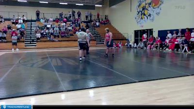 285 lbs 2nd Wrestleback (8 Team) - Jaden Palmer, Brantley County HS vs Augustus Underwood-Ball, Toombs County