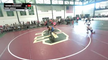 197-218 lbs Round 3 - Kayden Castleberry, Triad Knights WC vs Daniel Arriola, Sandwich Wrestling Club