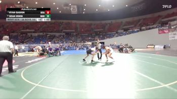 3A Boys 190 lbs 3rd Place Match - Sean Irwin, Warrenton Boys vs Ryan Gaskin, North Valley Boys