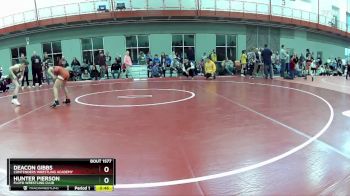 85 lbs 1st Place Match - Deacon Gibbs, Contenders Wrestling Academy vs Hunter Pierson, Floyd Wrestling Club