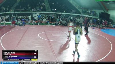 86 lbs Cross Bracket (8 Team) - Rylan Thai, Hawaii vs Teil McIntyre, Alaska 1